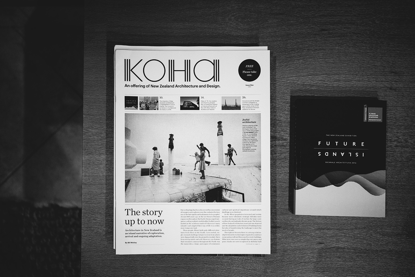 'Koha', published by the New Zealand Institute of Architects