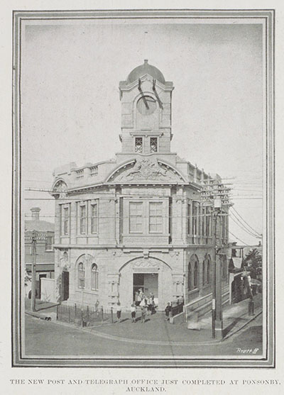 Ponsonby Post Office, 1913.